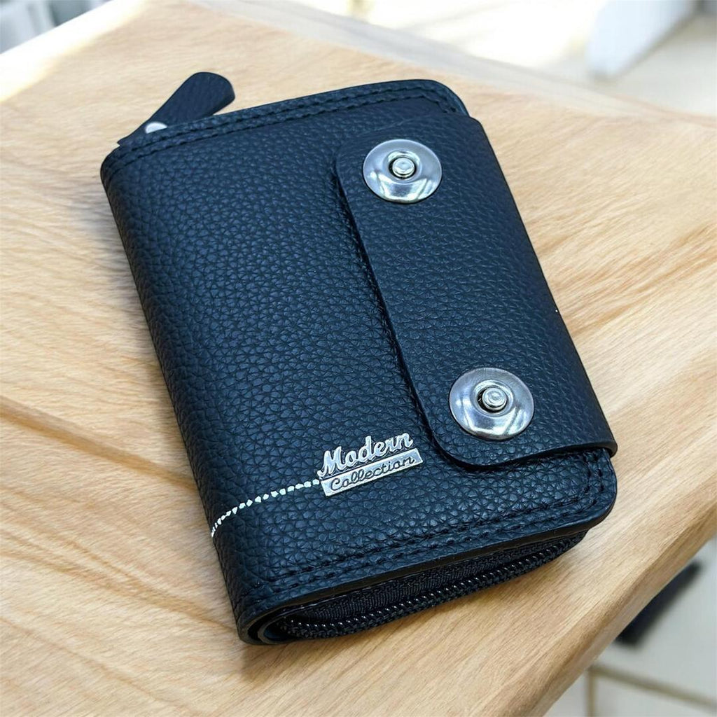 PU Leather Mini Zipper Wallet