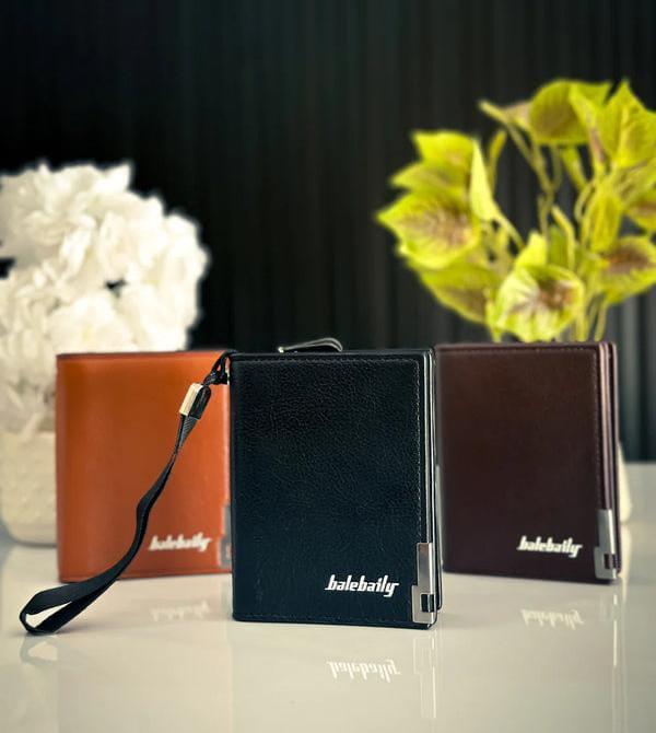 Leather Zipper Wallets