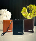 Leather Zipper Wallets