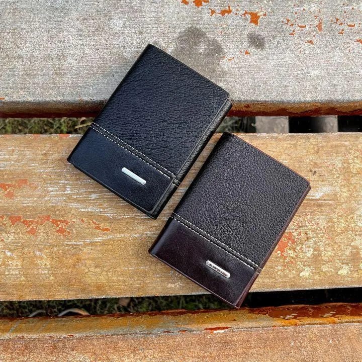 Leather Trifold Wallet