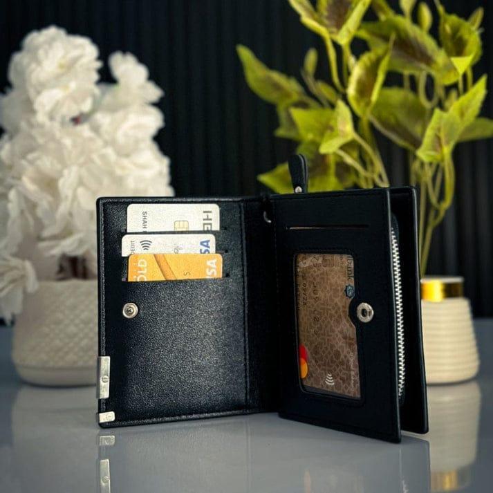 Leather Zipper Wallets