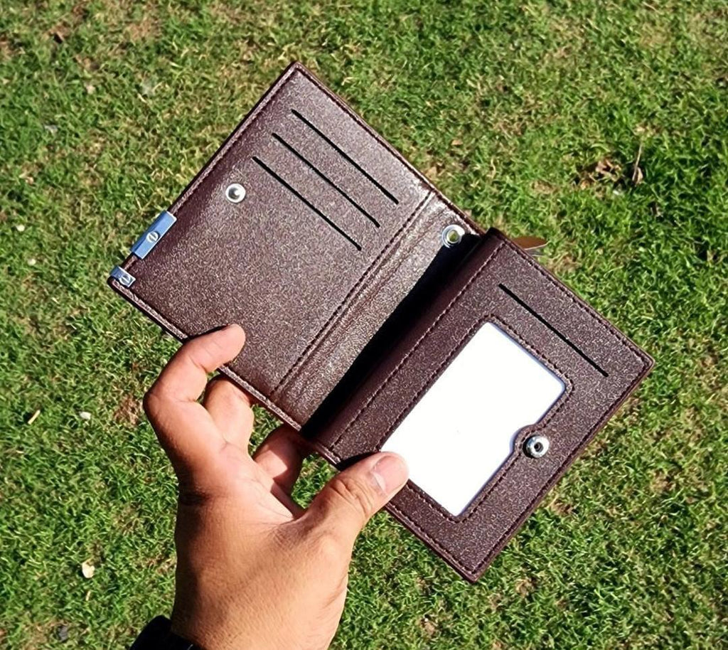 Leather Zipper Wallets