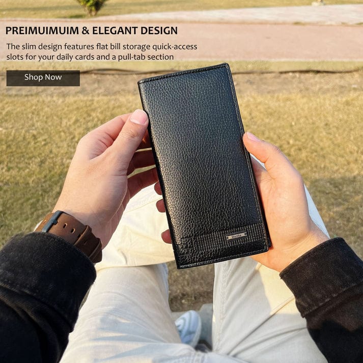 PU Leather Long Wallet