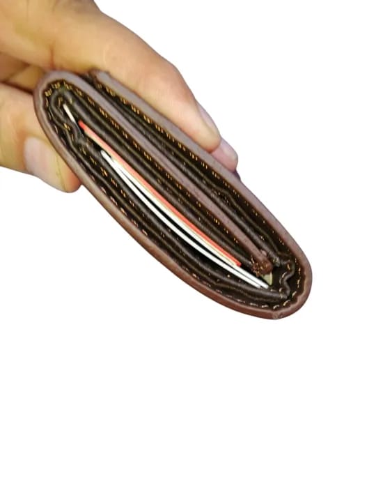 PU Leather Trifold Wallet